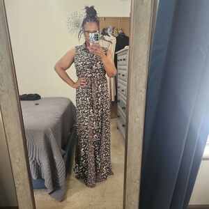 Floral Maxi Sleeveless Dress